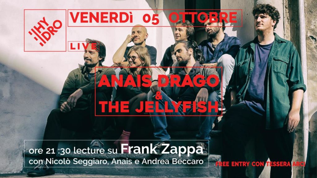 Anais Drago e The Jellyfish, Spazio Hydro, 2018